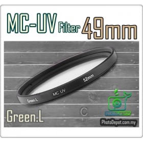 Green.L 49mm MC-UV Multi Coated Ultra-Violet Filter 