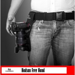 Hadsan Free Hand Quick Release Clip with Waist Belt for DSLR Cameras