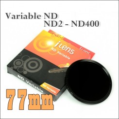 I-Lens 77mm ND2 to ND400 slim fader ND filter adjustable variable neutral density