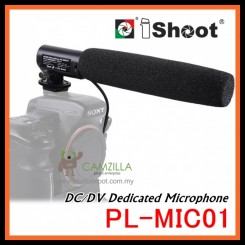 iShoot PL-MIC01 DC/DV DSLR Camera Dedicated Microphone Video Mic