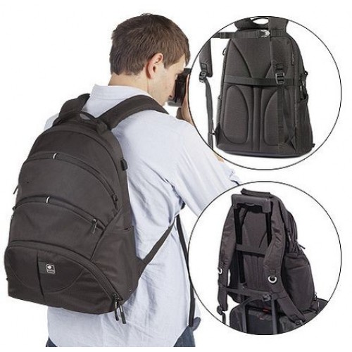 KATA DL-DR-466 D-Light 466 Digital Rucksack (Black) - Free Shipping