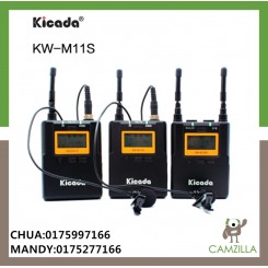 KICADA WIRELESS MICROPHONE* 2 TRANSMITTER 1 RECEIVER