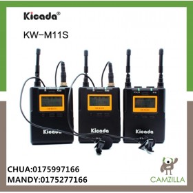 KICADA WIRELESS MICROPHONE* 2 TRANSMITTER 1 RECEIVER