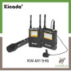 KICADA WIRELESS MICROPHONE FOR DSLR MIRRORLESS *1 MIC RECEIVER 1 RECEIVER