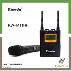 KICADA WIRELESS MICROPHONE *1 mic TRANSMITTER ,1RECEIVER 