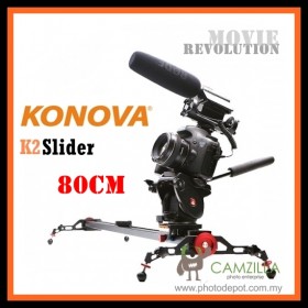 Konova Camera Video Slider Dolly K2 80cm (31.5 Inch)