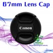 67mm Canon lens cover / lens cap