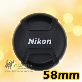 58mm Nikon lens cover / lens cap