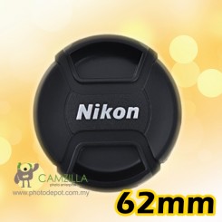 62mm Nikon lens cover / lens cap