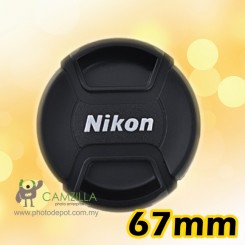 67mm Nikon lens cover / lens cap