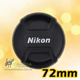 72mm Nikon lens cover / lens cap