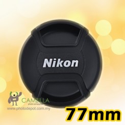 77mm Nikon lens cover / lens cap