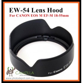 NEW EW-54 Lens Hood for Canon EF-M 18-55mm IS STM Lens EW54