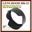 HB-32 HB32 Lens Hood for Nikon 18-135mm DX, 18-70mm f/3.5-4.6G Lens