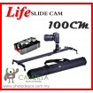 Life Slidecam 100cm Camera Slider - DSLR Camera Track Slider Video Stabilization System