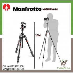 MANFROTTO Befree advanced Carbon Fiber Travel Tripod twist, ball head