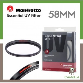 Manfrotto Esselntial uv filter 58mm