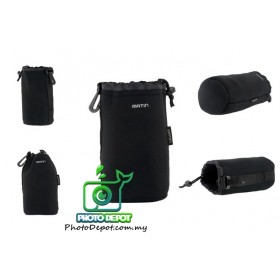MATIN NEOPRENE SOFT CAMERA LENS POUCH CASE--SIZE: L 