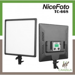 NiceFoto 50W Bi-color Ultra Soft LED video light SL-500A