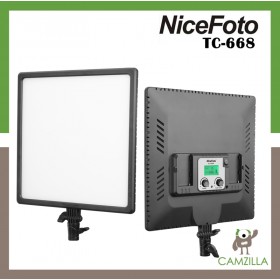NiceFoto 50W Bi-color Ultra Soft LED video light SL-500A