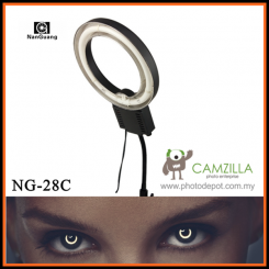 CAMZILLA NG-28C 28W 5400K Macro Studio Ring light Catchlight portrait light