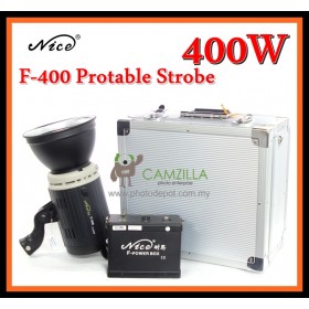 Nice F-400 400w Portable Strobe Outdoor Studio Flash Light