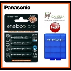 Panasonic eneloop pro 4pcs AA 2500mAh Rechargeable Battery (Original)