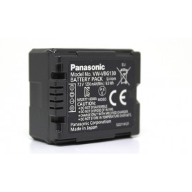 Panasonic VW-VBG130 Lithium Battery for HDC-HS700, TM700, HS300, TM300, HS250, SD20, HS20, HDC-SDT750 Camcorders