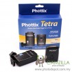 Phottix Tetra (PT-04 II) 4-Channel Wireless Flash Remote Trigger Set (Trasmitter + Receiver)