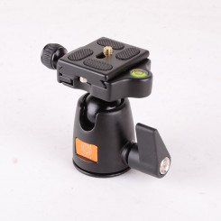 QZSD-01A ALUMINUM CAMERA TRIPOD BALL HEAD QUICK RELEASE PLATE PRO