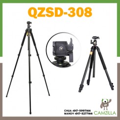  QZSD Q308 lightly armed era camera tripod single micro Canon Nikon SLR photography 