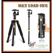 QZSD Q555 Compact Traveller Series 5-Sections Tripod + Professional Ballhead (Max Load 8kg)