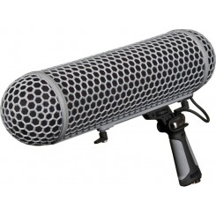 Rode Blimp Windshield and Rycote Shock Mount Suspension System for Shot Microphones 