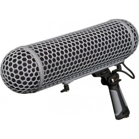 Rode Blimp Windshield and Rycote Shock Mount Suspension System for Shot Microphones 