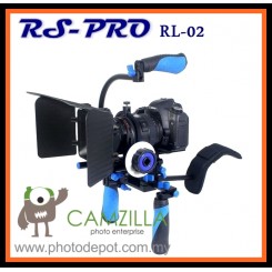 RS-Pro RL-02 DSLR RIG Kit - Shoulder Mount+ Follow Focus + Matte box