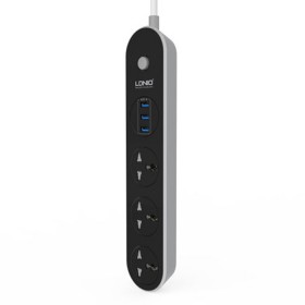 LDNIO SC3301 EU Plug 3 Port Power Strip USB Charger Adapter Travel Wall Charger For iPhone Samsung