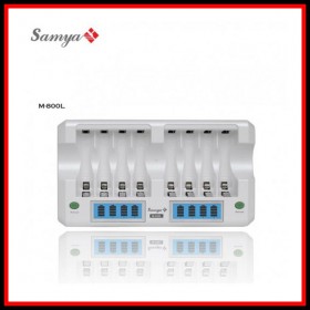 Samya M-800L Super Quick 8pcs AA /AAA premium Charger with LCD Display