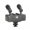 Saramonic CaMixer Microphone Kit with Dual Stereo Condenser Mics, Digital Mixer & XLR/Mini-XLR Input with +48V Phantom Power Preamp - For DSLR Cameras and Camcorders