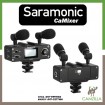 Saramonic CaMixer Microphone Kit with Dual Stereo Condenser Mics, Digital Mixer & XLR/Mini-XLR Input with +48V Phantom Power Preamp - For DSLR Cameras and Camcorders