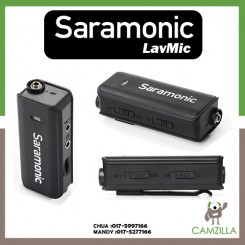Saramonic "LavMic" Premium Lavalier Microphone with 2-Channel Audio Mixer and Outputs for iPhone/Android Smartphones, GoPro, DSLR Cameras, Camcorders & Portable Recorders