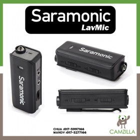 Saramonic "LavMic" Premium Lavalier Microphone with 2-Channel Audio Mixer and Outputs for iPhone/Android Smartphones, GoPro, DSLR Cameras, Camcorders & Portable Recorders