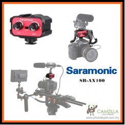 Saramonic SR-AX100 2 Channel 3.5mm Audio Adapter (Red/Black)