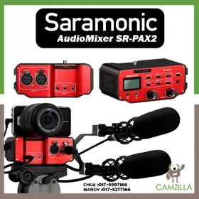 Saramonic SR-PAX2 Active 2-Channel Audio Adapter for DSLR Cameras