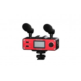 Saramonic SmartMixer Professional Recording Stereo Microphone Rig for iPhone and Android Smartphones