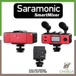 Saramonic SmartMixer Professional Recording Stereo Microphone Rig for iPhone and Android Smartphones