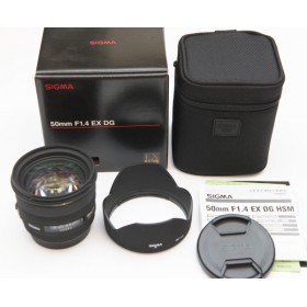 Sigma 50mm F1.4 EX DG HSM for Canon EOS 