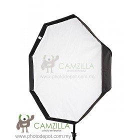 Camzilla-US80 Octagon Umbrella Softbox Brolly Reflector Speedlite Studio 80cm