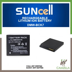 Suncell Digital Camera Battery Rechargeable DMW-BCK7