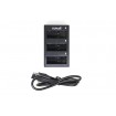 Suncell 3-channel USB Charger for GoPro Hero 5 CH-GP5