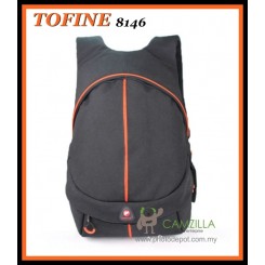 Tofine 8146 Dslr Camera Backpack 15 ' inch Laptop - Black
